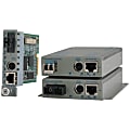 Omnitron Systems iConverter 8923N-1 Gigabit Intelligent Media Converter - 1x SC Duplex Network, 1x RJ-45 Network - 1000Base-X, 1000Base-TX - Internal 1 thumbnail image