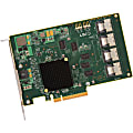 LSI Logic 9201-16i 16-port SAS Controller - Serial ATA/600 - PCI Express 2.0 x8 - Plug-in Card - 4 Total SAS Port(s) - 4 SAS Port(s) Internal 1 thumbnail image