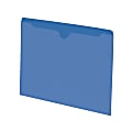 Smead® Color File Jackets, Letter Size, Blue, Pack Of 100