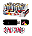 Red Bull 24pack 8.4oz Total Zero Energy Drink & 8GB Red Camo USB SkateDrive 1 thumbnail image