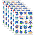 Teacher Created Resources Smelly Stickers, Blueberry, 120 Per Pack, Set Of 6 Packs 1 thumbnail image