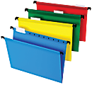 Office Depot® Brand Hanging File Folders, 8 1/2" x 11", Letter Size, Assorted Colors, Box Of 20 Folders 1 thumbnail image