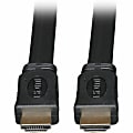 Eaton Tripp Lite Series High-Speed HDMI Flat Cable, Digital Video with Audio, UHD 4K (M/M), Black, 3 ft. (0.91 m) - P568003FL 1 thumbnail image