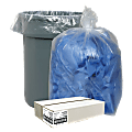 Nature Saver® Trash Bags, 55 Gallon, 30% Recycled, Box Of 100