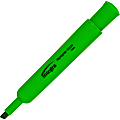 Integra Chisel Desk Liquid Highlighters - Chisel Marker Point Style - Green - 1 Dozen 1 thumbnail image