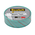 Scotch® Expressions Washi Tape, 5/8" x 393", Tie 1 thumbnail image