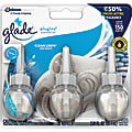Glade PlugIns Scented Oil Variety Pack, Clean Linen, Pack Of 3
