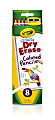 Crayola® Dry-Erase Colored Pencils, Assorted Colors, Pack Of 8 Colored Pencils 1 thumbnail image