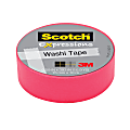 Scotch® Expressions Washi Tape, 5/8" x 393", Pink 1 thumbnail image