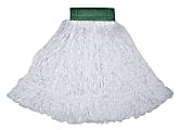 Wilen Atomic Loop Looped-End Wet Mop Head, White, Pack Of 12 1 thumbnail image