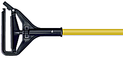 Wilen Fiberglass Quick-Change Mop Handles, 60", Yellow, Carton Of 12 Handles 1 thumbnail image