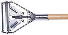 Wilen Quick-Change Mop Handles With Metal Stirrup, 60", Carton Of 12 Handles 1 thumbnail image