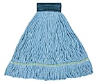 Wilen Atomic Loop Looped-End Wet Mop Head, Blue, Pack Of 12 1 thumbnail image