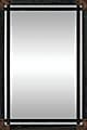 PTM Images Framed Mirror, Wrought Iron, 30"H x 20"W, Charcoal 1 thumbnail image