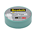 Scotch® Expressions Washi Tape, 5/8" x 393", Pastel Blue 1 thumbnail image
