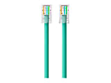 Belkin - Patch cable - RJ-45 (M) to RJ-45 (M) - 2 ft - UTP - CAT 5e - molded, snagless - green - for Omniview SMB 1x16, SMB 1x8; OmniView IP 5000HQ; OmniView SMB CAT5 KVM Switch