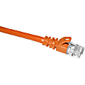 ClearLinks 10FT Cat. 6 550MHZ Orange Molded Snagless Patch Cable - RJ-45 Male - RJ-45 Male - 10ft - Orange