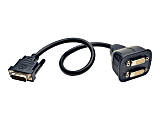 Tripp Lite DVI Dual-Link Splitter Cable, 1' 1 thumbnail image