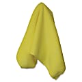 Genuine Joe General-purpose Microfiber Cloth - For General Purpose - 16" Lx16" W - Durable - Yellow - 12/Bag - 15/Carton - 85106CT 1 thumbnail image