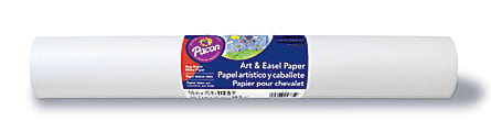 Art Street® Art Paper Roll, 18" x 75', White