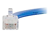 C2G 8ft Cat6 Ethernet Cable - Non-Booted Unshieled (UTP) - Blue - Patch cable - RJ-45 (M) to RJ-45 (M) - 8 ft - 0.2 in - UTP - CAT 6 - blue 1 thumbnail image