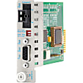 iConverter RS-232 Serial Single-Fiber Media Converter DB-9 SC Single-Mode BiDi 20km Module - 1 x RS-232, 1 x SC Single-Mode Single-Fiber (1310/1550), Internal Module, Lifetime Warranty