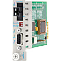 iConverter RS-232 Serial Single-Fiber Media Converter DB-9 SC Single-Mode BiDi 20km Module - 1 x RS-232, 1 x SC Single-Mode Single-Fiber (1550/1310), Internal Module, Lifetime Warranty 1 thumbnail image