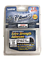 Brother® TZe-S231CS Black-On-White Extra-Strength Tape, 0.5" x 26.2' 1 thumbnail image