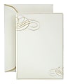Gartner™ Studios Formal Invitations And Envelopes, Gold Foil Swirl, Pack Of 25