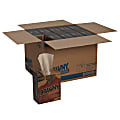 Brawny Professional® by GP PRO P100 Disposable Cleaning Towels, 1/4 Fold, Brown, 148 Towels Per Box 1 thumbnail image