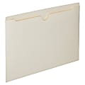 SKILCRAFT® Manila Double-Ply Tab File Jackets, Legal Size Paper, 8 1/2" x 14", Box Of 100 1 thumbnail image