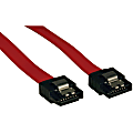 Tripp Lite Serial ATA (SATA) Latching Signal Cable 7Pin (M/M) 8-in. (20.32 cm) - (7Pin/7Pin) 8-in.