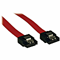 Tripp Lite Serial ATA (SATA) Latching Signal Cable 7Pin (M/M) 8-in. (20.32 cm) - (7Pin/7Pin) 8-in. 1 thumbnail image
