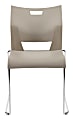 Global® Duet Stacking Chairs, Armless, 32 1/4"H x 20 1/2"W x 22 1/2"D, Latte Beige, Pack Of 4