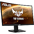 TUF VG24VQE 24" Class Full HD Curved Screen Gaming LCD Monitor - 16:9 - Black - 23.6" Viewable - Vertical Alignment (VA) - VG24VQE 1 thumbnail image