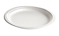 Medline Eco-Conscious Paper Plates, 9", White, Case Of 125 1 thumbnail image