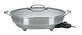 Cuisinart® 12" x 15" Electric Skillet, Silver 1 thumbnail image
