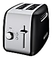 KitchenAid® 2-Slice Extra-Wide-Slot Toaster, Black/Silver