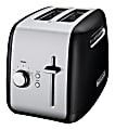 KitchenAid® 2-Slice Extra-Wide-Slot Toaster, Black/Silver 1 thumbnail image