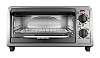 Black & Decker 4-Slice Toaster Oven, Metallic Charcoal 1 thumbnail image