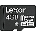 Lexar 4GB Micro Secure Digital (SD) Card - 4 GB 1 thumbnail image