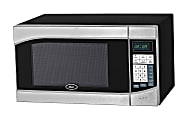 Oster 0.9 Cu Ft Countertop Microwave, Black 1 thumbnail image