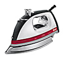 Shark GI435 Professional Steam Iron - Automatic Shut Off - Stainless Steel Sole Plate - Anti-Calcium System - 1550 W - Silver, Red, Black