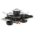 Cuisinart® Chef's Classic™ Quantantanium® Nonstick Hard Anodized 10-Piece Cookware Set With Tempered Glass Covers, Black 1 thumbnail image