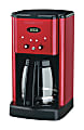 Cuisinart® Brew Central 12-Cup Programmable Coffeemaker, Red