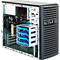 Supermicro SC731i-300B Chassis - Tower - 7 Bays - 300W - Black