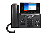 Cisco IP Phone 8851 - VoIP phone - SIP, RTCP, RTP, SRTP, SDP - 5 lines 1 thumbnail image