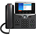 Cisco 8851 IP Phone - Cable - Wall Mountable - VoIP - Caller ID - Speakerphone - 2 x Network (RJ-45) - USB - PoE Ports - (No license included) 1 thumbnail image