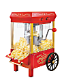 Nostalgia Electrics Vintage Collection Kettle Popcorn Maker, Red