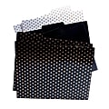 See Jane Work® File Folders, Letter Size, 8 1/2" x 11", Black/Gold, Pack Of 6 1 thumbnail image